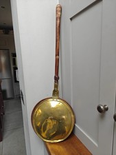 Antique copper & brass bed