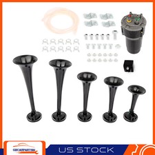 Ultra Loud Black Dixie Musical Car Air Horn Kit Dukes of Hazzard General Lee