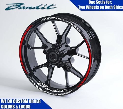 Suzuki bandit wheel decals - suzuki,