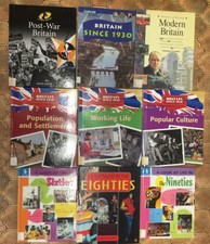 9 x Children History Books