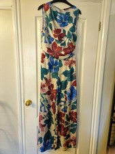 ZARA Floral Sleeveless Jumpsuit – Size M