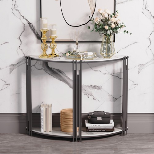 Tiers half moon console - tiers,