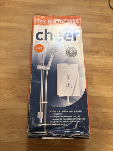 Bristan cheer 5kw white - cheer,