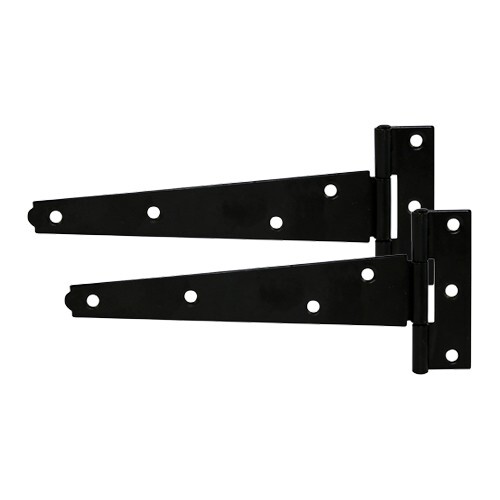 Black tee hinges outdoor - black,
