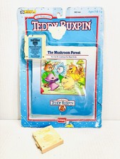 Teddy Ruxpin Cassette Tape & Book The Mushroom Forest / Grundo Beach Party Tape