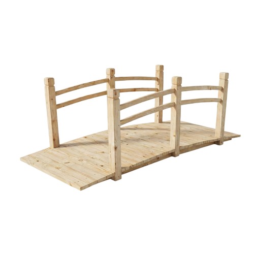 Garden bridge wooden - garden,