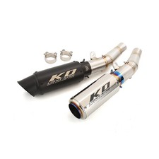 Exhaust Mid Pipe Short Muffler