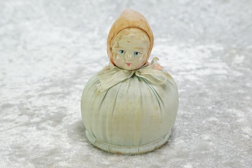 Vintage baby doll pin - pin, cushion