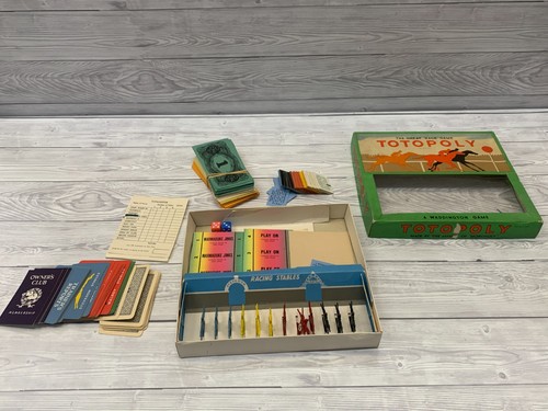Vintage 1950s totopoly board - 1950s,
