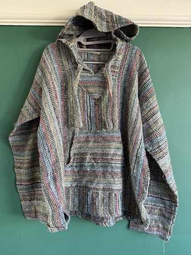 Mexican baja hoodie mens large - mens,