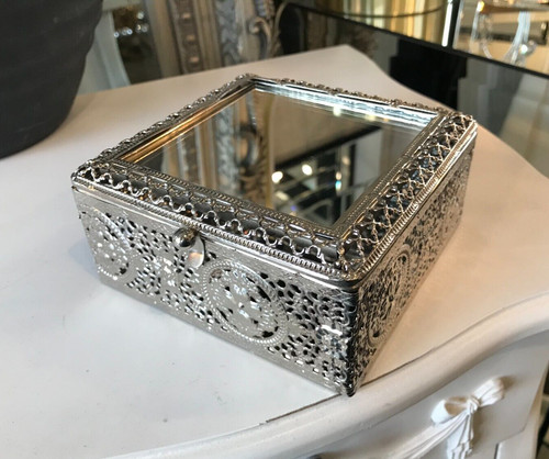 Jewellery box moroccan mirror - jewellery,