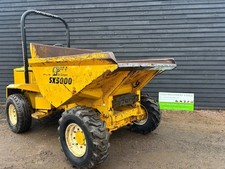 Barford SX5000 Site Dumper Perkins Diesel 4x4 Tipper JCB Thwaites NO VAT