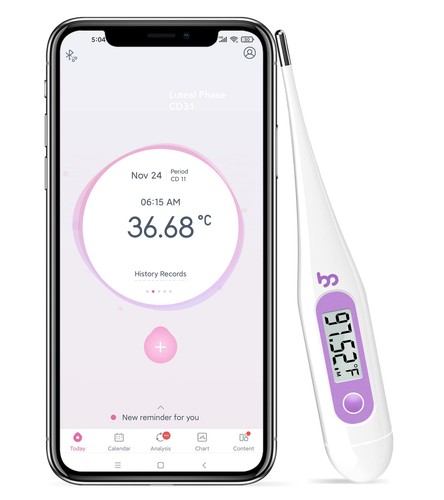 Digital basal body - digital, thermometer