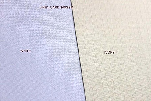 Textured card linen - linen, /