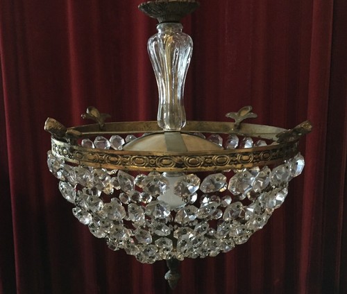 Basket chandelier 37cm - -,