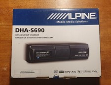 ALPINE DHA-S690 6 DVD CD Mp3 changer 