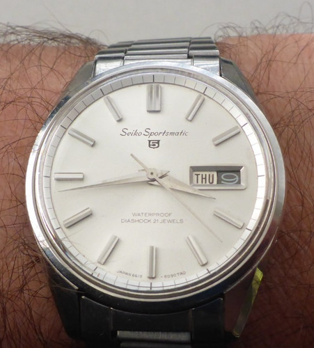 Seiko sportsmatic 1965 - seiko,