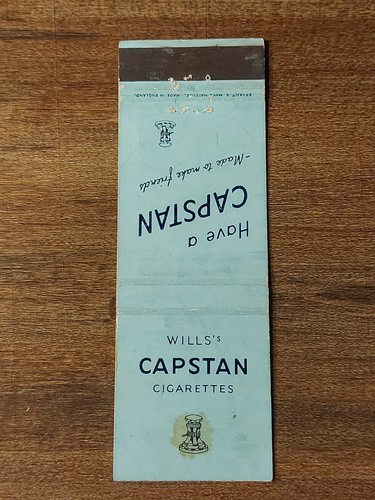 Vtg will capstan - capstan, cigarettes