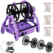 12V Electric Household Mini Spinning Wheel Wool Spinning Fibre Spinning Wheel UK