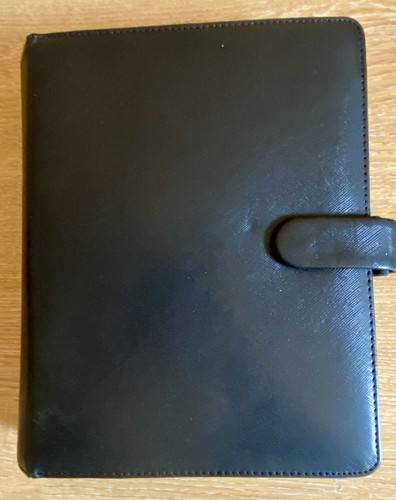 Genuine filofax saffiano - genuine, black