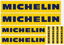 9X MICHELIN TYRES VINYL