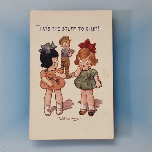 Ww1 comic postcard 1919 - ww1, tommy
