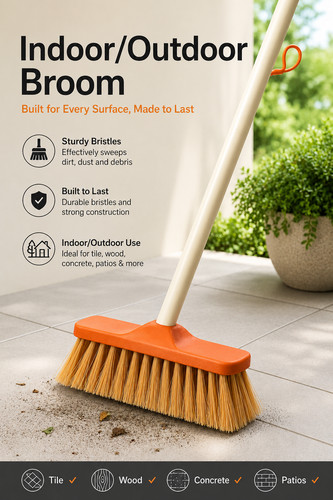 Outdoor indoor broom - indoor,