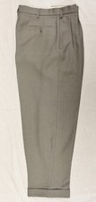Men's 1950's Grey Peg Trousers