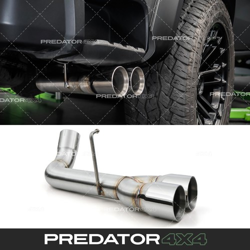 Twin side exit exhaust - side, system