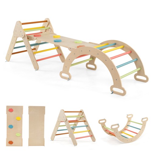 Kids climbing triangle - 3-in-1,
