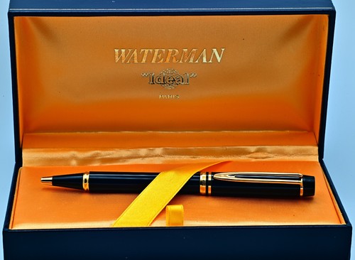 Black waterman ideal ballpoint - black,
