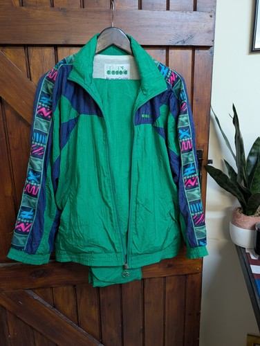 Diadora vintage 90s shell - diadora, suit