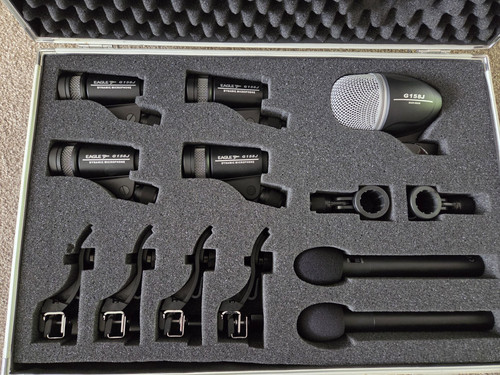 Eagle drum mic set - mic, set.