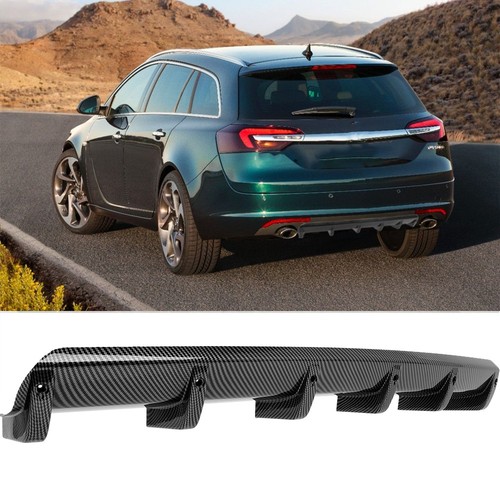 Carbon rear diffuser lip - carbon,