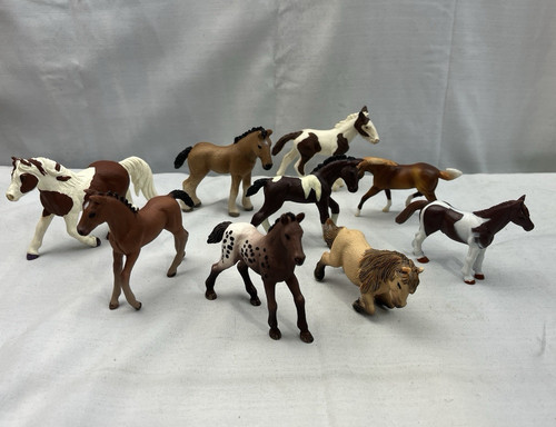 Horse figures schleich - horse, breyer