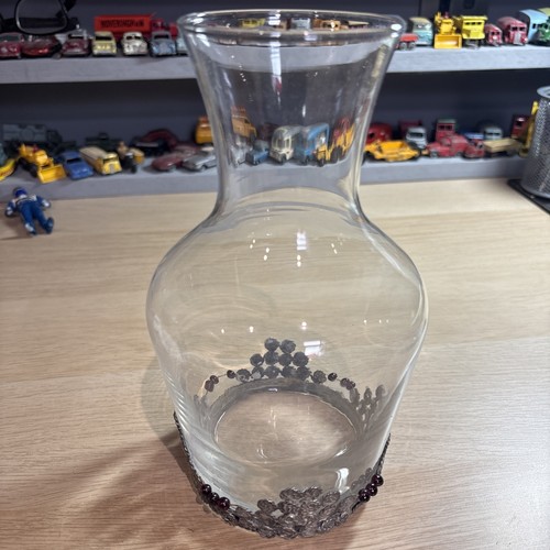 Vintage water jug glass - vintage,