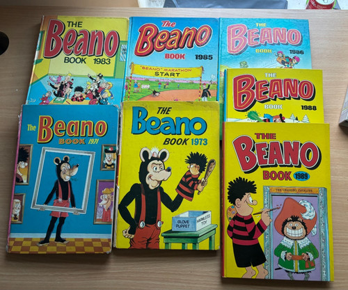 The beano book annuals vintage - beano,