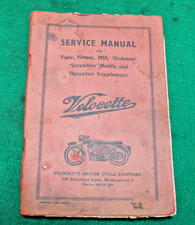 The Book Of The  VELOCETTE