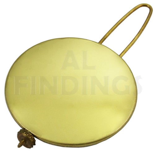 Brass clock pendulum - clock, with