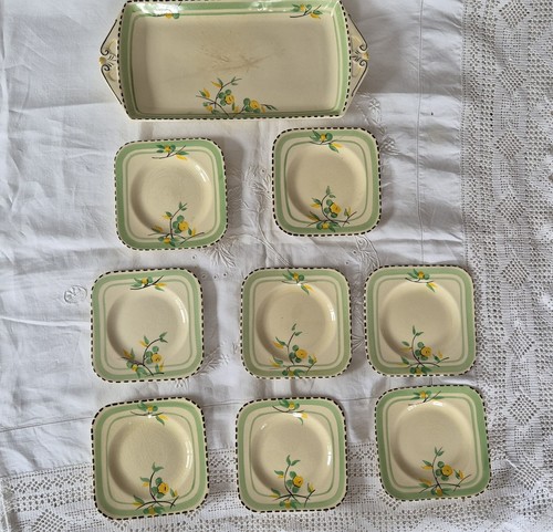 Woods ivory ware saucer and - ivory,