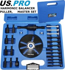 US PRO Tools 13pc Master Harmonic Balancer, Balance Pulley Puller, Etc NEW 5170