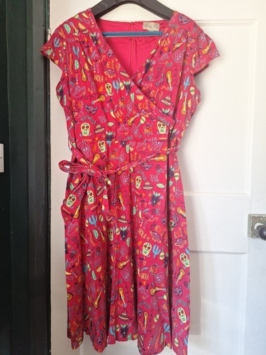 Lindy bop women fiesta dress - fiesta,