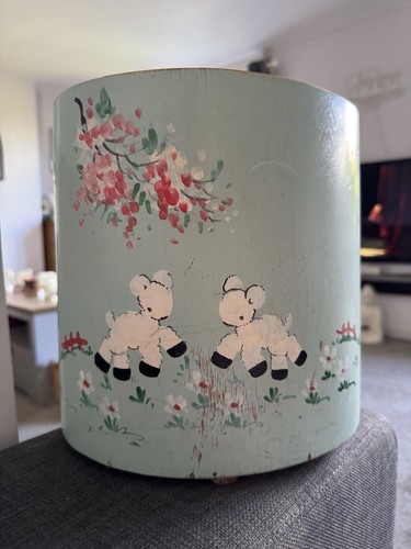 1950s child bedroom bin - 1950s,