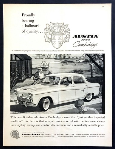1958 austin cambridge - a-55,