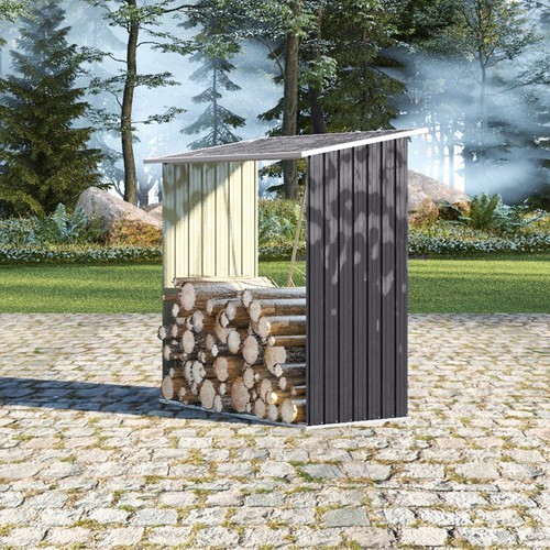 Galvanised steel log - galvanised, store