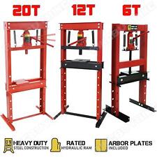 6T/12T/20T Heavy Duty Hydraulic Bench Press Workshop Garage Bearing Standing