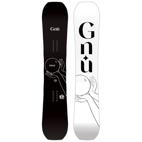 Gnu gloss snowboard 2024 - gnu,