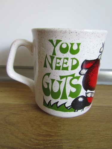 Vintage welsh rugby mug - rugby, grogg