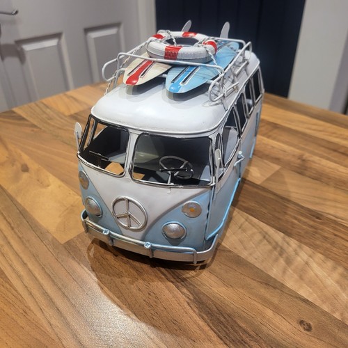 Vintage retro tin camper van - retro,