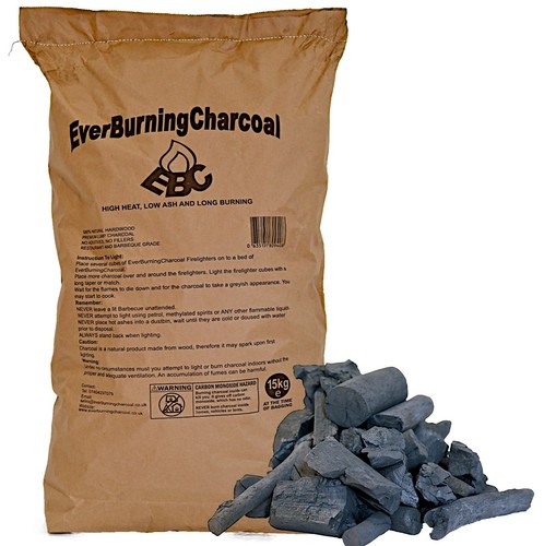 Charcoal restaurant grade 15kg - charcoal,